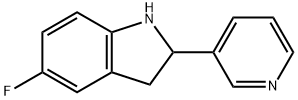 1H-Indole,5-fluoro-2,3-dihydro-2-(3-pyridinyl)-(9CI)|