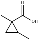 1,2-二甲基环丙羧酸 结构式