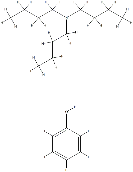 PHENOL, COMPOUND WITH N,N-DIBUTYLBUTYLAMINE (1:1) 结构式