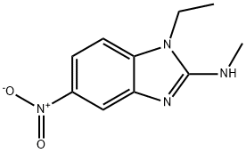1H-Benzimidazol-2-amine,1-ethyl-N-methyl-5-nitro-(9CI)|