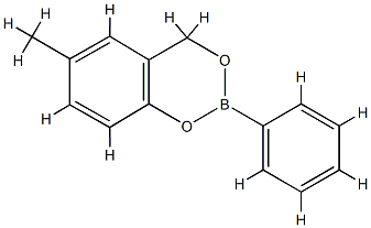 4H-1,3,2-Benzodioxaborin,6-methyl-2-phenyl-(9CI) Structure