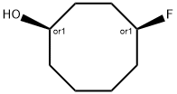 Cyclooctanol, 4-fluoro-, (1R,4S)-rel- (9CI) Struktur