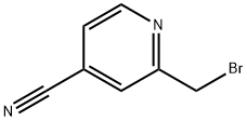 4-Pyridinecarbonitrile,2-(bromomethyl)-(9CI) Structure
