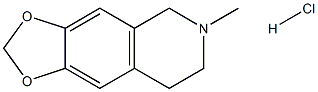 hydrohydrastinine hydrochloride  Struktur