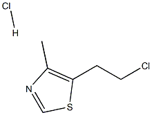 クロルメチアゾール塩酸塩 化学構造式