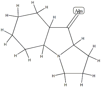 9H-Pyrrolo[1,2-a]indol-9-one,decahydro-(9CI) 化学構造式