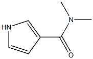 1H-Pyrrole-3-carboxamide,N,N-dimethyl-(9CI) Structure