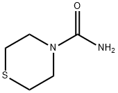 硫代吗啉-4-甲酰胺, 6007-63-2, 结构式