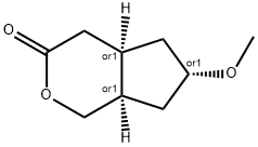 Cyclopenta[c]pyran-3(1H)-one, hexahydro-6-methoxy-, (4aR,6S,7aR)-rel- (9CI)|