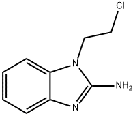 1H-Benzimidazol-2-amine,1-(2-chloroethyl)-(9CI) Struktur