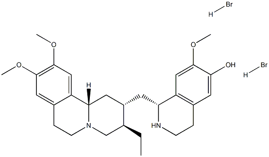 CEPHAELIN DIHYDROBROMID, 6014-81-9, 结构式