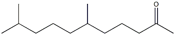 (±)-6,10-dimethylundecan-2-one Structure