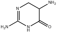 4(1H)-Pyrimidinone,2,5-diamino-5,6-dihydro-(9CI) Structure