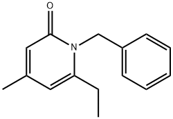 2(1H)-Pyridinone,6-ethyl-4-methyl-1-(phenylmethyl)-(9CI) Structure