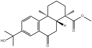 15-羟基-7-氧代去氢松香酸甲酯 结构式