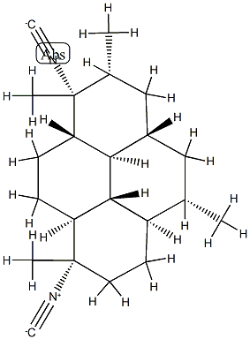 ジイソシアノアドシアン 化学構造式