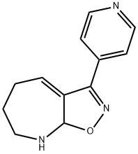5H-Isoxazolo[5,4-b]azepine,6,7,8,8a-tetrahydro-3-(4-pyridinyl)-(9CI)|