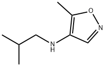 4-Isoxazolamine,5-methyl-N-(2-methylpropyl)-(9CI) Structure