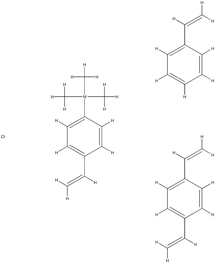 离子交换树脂 结构式