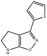 4H-Pyrrolo[3,2-d]isoxazole,5,6-dihydro-3-(2-thienyl)-(9CI) Structure