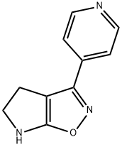 4H-Pyrrolo[3,2-d]isoxazole,5,6-dihydro-3-(4-pyridinyl)-(9CI) Structure