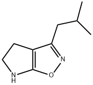 4H-Pyrrolo[3,2-d]isoxazole,5,6-dihydro-3-(2-methylpropyl)-(9CI) Structure