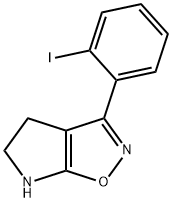 4H-Pyrrolo[3,2-d]isoxazole,5,6-dihydro-3-(2-iodophenyl)-(9CI) Structure