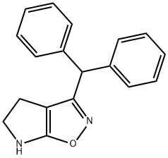4H-Pyrrolo[3,2-d]isoxazole,3-(diphenylmethyl)-5,6-dihydro-(9CI) Structure