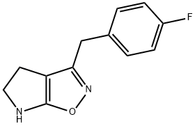 4H-Pyrrolo[3,2-d]isoxazole,3-[(4-fluorophenyl)methyl]-5,6-dihydro-(9CI) Struktur