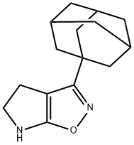 4H-Pyrrolo[3,2-d]isoxazole,5,6-dihydro-3-tricyclo[3.3.1.13,7]dec-1-yl-(9CI) 结构式