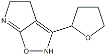 4H-Pyrrolo[3,2-d]isoxazole,5,6-dihydro-3-(tetrahydro-2-furanyl)-(9CI) Struktur