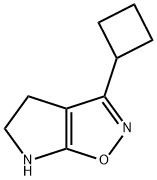 4H-Pyrrolo[3,2-d]isoxazole,3-cyclobutyl-5,6-dihydro-(9CI) Structure