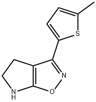 4H-Pyrrolo[3,2-d]isoxazole,5,6-dihydro-3-(5-methyl-2-thienyl)-(9CI) Struktur