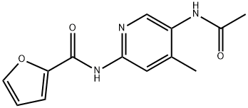2-Furancarboxamide,N-[5-(acetylamino)-4-methyl-2-pyridinyl]-(9CI)|
