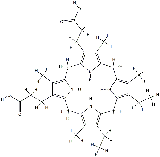 60322-18-1 3,8,12,18-Tetramethyl-13,17-diethylporphyrinogen-2,7-dipropanoic acid