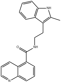 5-Quinolinecarboxamide,N-[2-(2-methyl-1H-indol-3-yl)ethyl]-(9CI) Struktur