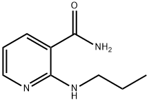 3-Pyridinecarboxamide,2-(propylamino)-(9CI) Struktur