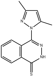 1(2H)-Phthalazinethione,4-(3,5-dimethyl-1H-pyrazol-1-yl)-(9CI) Structure