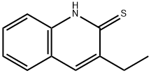 2(1H)-Quinolinethione,3-ethyl-(9CI) Structure