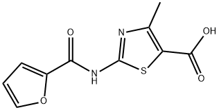 5-Thiazolecarboxylicacid,2-[(2-furanylcarbonyl)amino]-4-methyl-(9CI) Structure