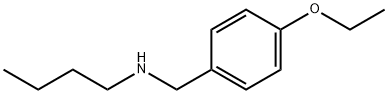 butyl[(4-ethoxyphenyl)methyl]amine, 60509-48-0, 结构式