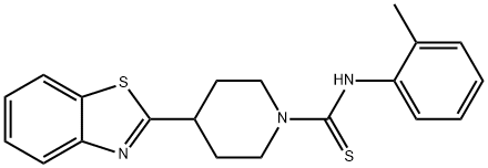 605629-00-3 1-Piperidinecarbothioamide,4-(2-benzothiazolyl)-N-(2-methylphenyl)-(9CI)
