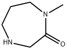 N-甲基高哌嗪-5-酮, 60565-89-1, 结构式