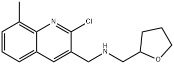 606116-10-3 3-Quinolinemethanamine,2-chloro-8-methyl-N-[(tetrahydro-2-furanyl)methyl]-(9CI)