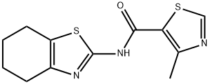 5-Thiazolecarboxamide,4-methyl-N-(4,5,6,7-tetrahydro-2-benzothiazolyl)-(9CI)|