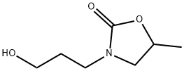 2-Oxazolidinone,3-(3-hydroxypropyl)-5-methyl-(7CI) Structure