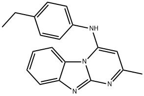 606135-95-9 Pyrimido[1,2-a]benzimidazol-4-amine, N-(4-ethylphenyl)-2-methyl- (9CI)