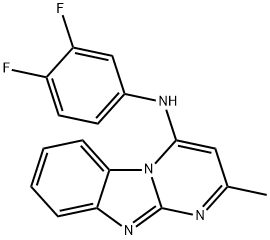 606136-19-0 Pyrimido[1,2-a]benzimidazol-4-amine, N-(3,4-difluorophenyl)-2-methyl- (9CI)
