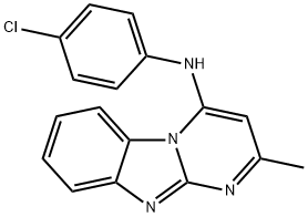 606136-20-3 Pyrimido[1,2-a]benzimidazol-4-amine, N-(4-chlorophenyl)-2-methyl- (9CI)