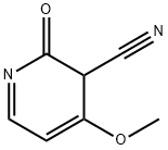 3-Pyridinecarbonitrile,2,3-dihydro-4-methoxy-2-oxo-(9CI) Struktur